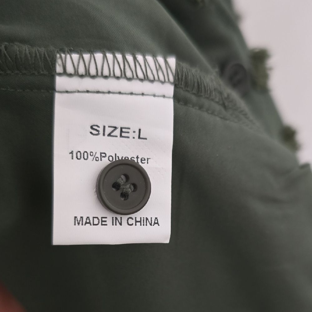 Dark Green Textured Shirt - Picture 2 of 5